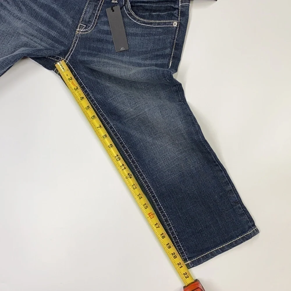 a.n.a Petite Crop/Capri Denim Pants NWT - Picture 5 of 8